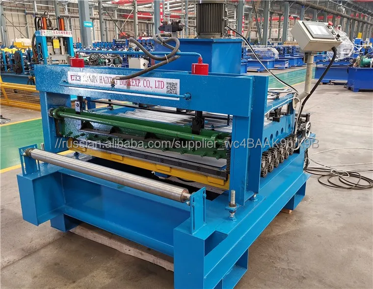 Линия нарезки металла с выравниванием агрегат поперечной резки металла
