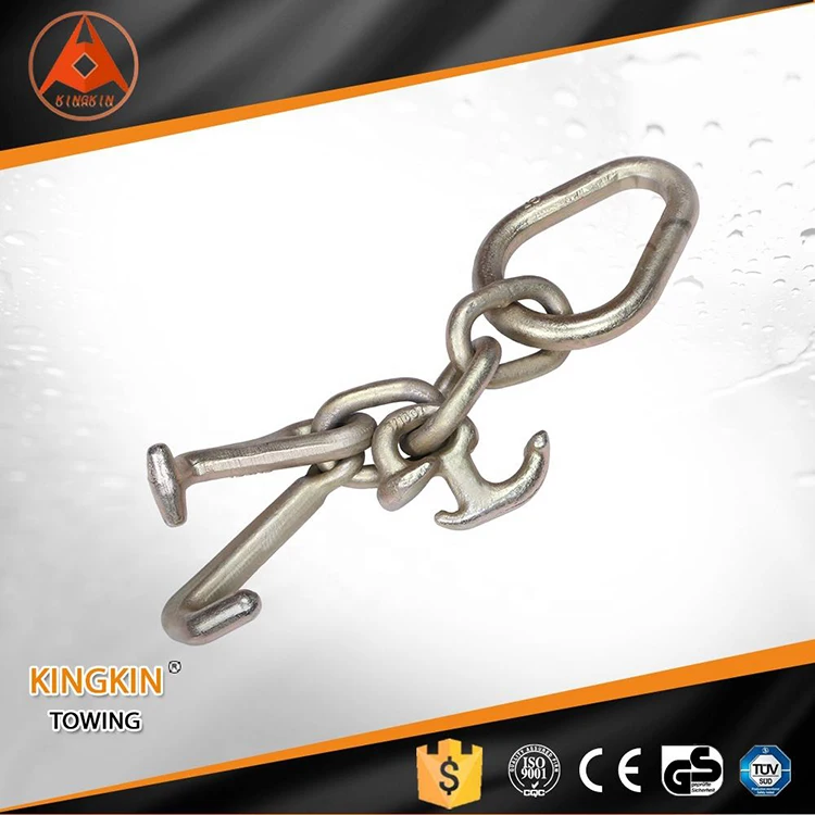 Towing Parts Hooks G70 Galvanized Forged Tow RTJ Hook Cluster with Pear Ring