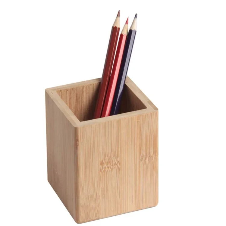 Многофункциональный Универсальный прочный деревянный бамбуковый держатель для ручек в традиционном стиле