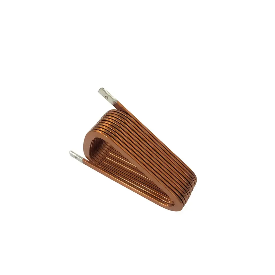 air coil flat copper wire inductor coil Photovoltaic inverter coil