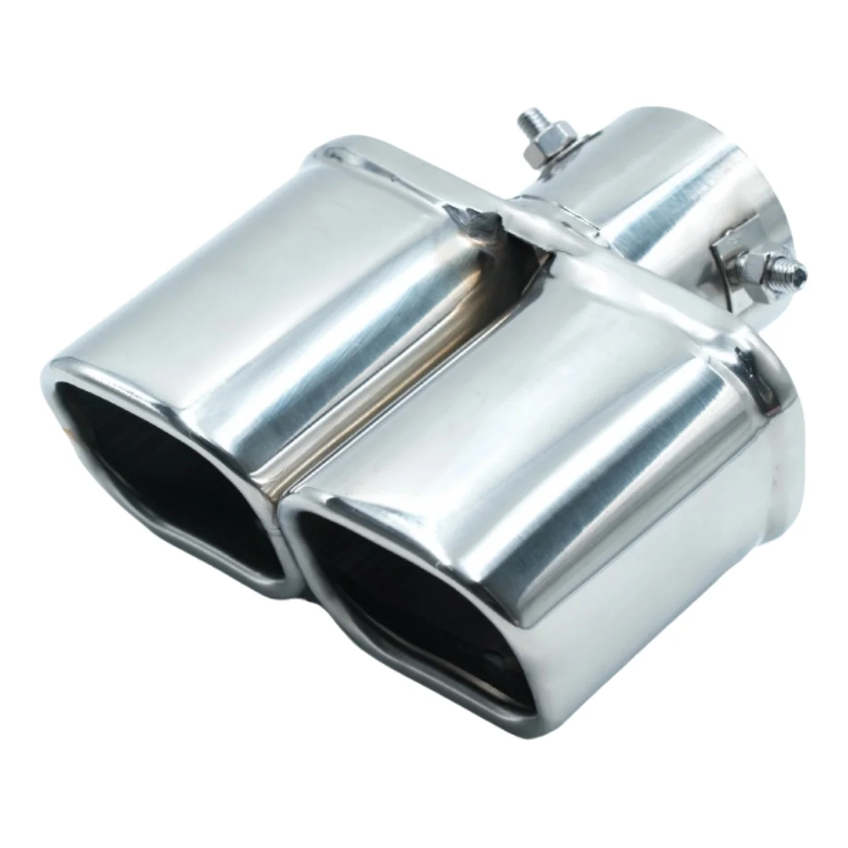 Car Exhaust Tail Pipe 304 Stainless Steel Tail Throat For Mercedes Benz E-Class W212 Exhaust Tips