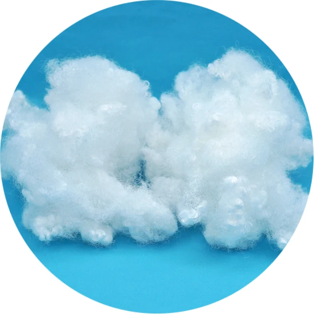 
7 holes HCS hollow conjugated siliconized polyester staple chemical fiber plant for filling quilt 