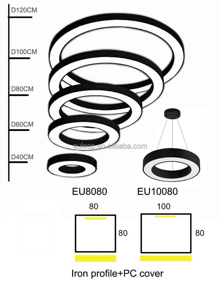 euleep Circular lamp