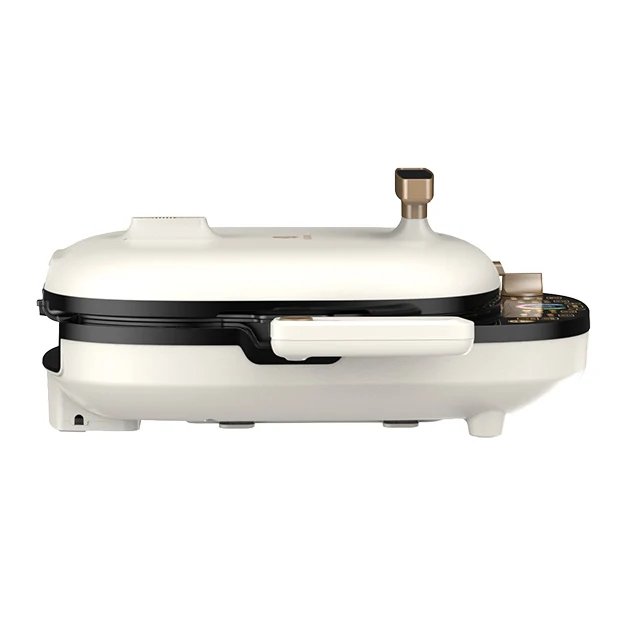 New generation steam roasting Breakfast Bread Toasting Nonstick Round Sandwich Grill Pan Press Grill Pancake Electric baking pan