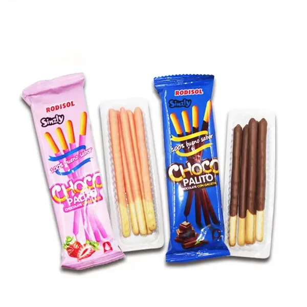 Wholesale Custom Sweet Chocolate Wafer Sticks