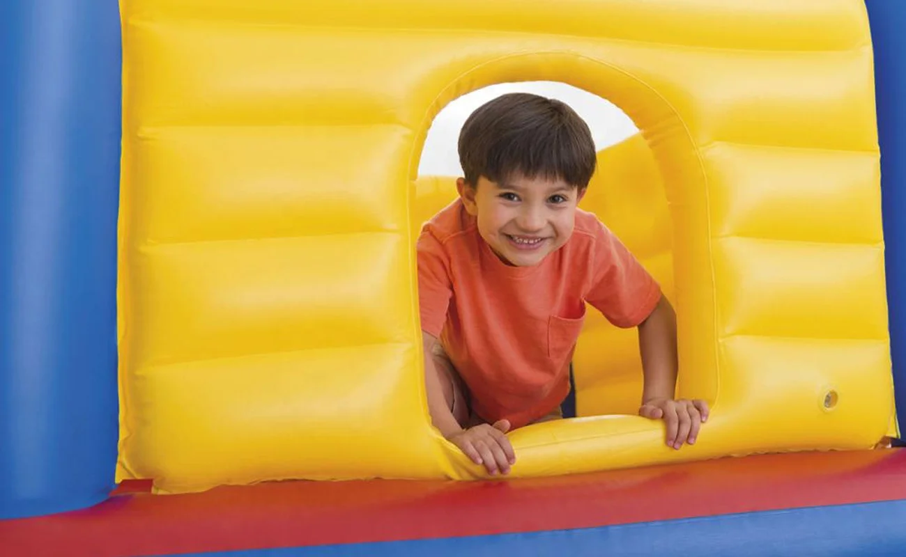 INTEX 48259 IndoorToddlers Inflatable Castle Jumping Toy House