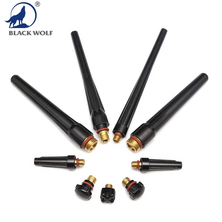 BLACK WOLF argon arc tig welding torch 57Y02 57Y04 long back cap short back cap