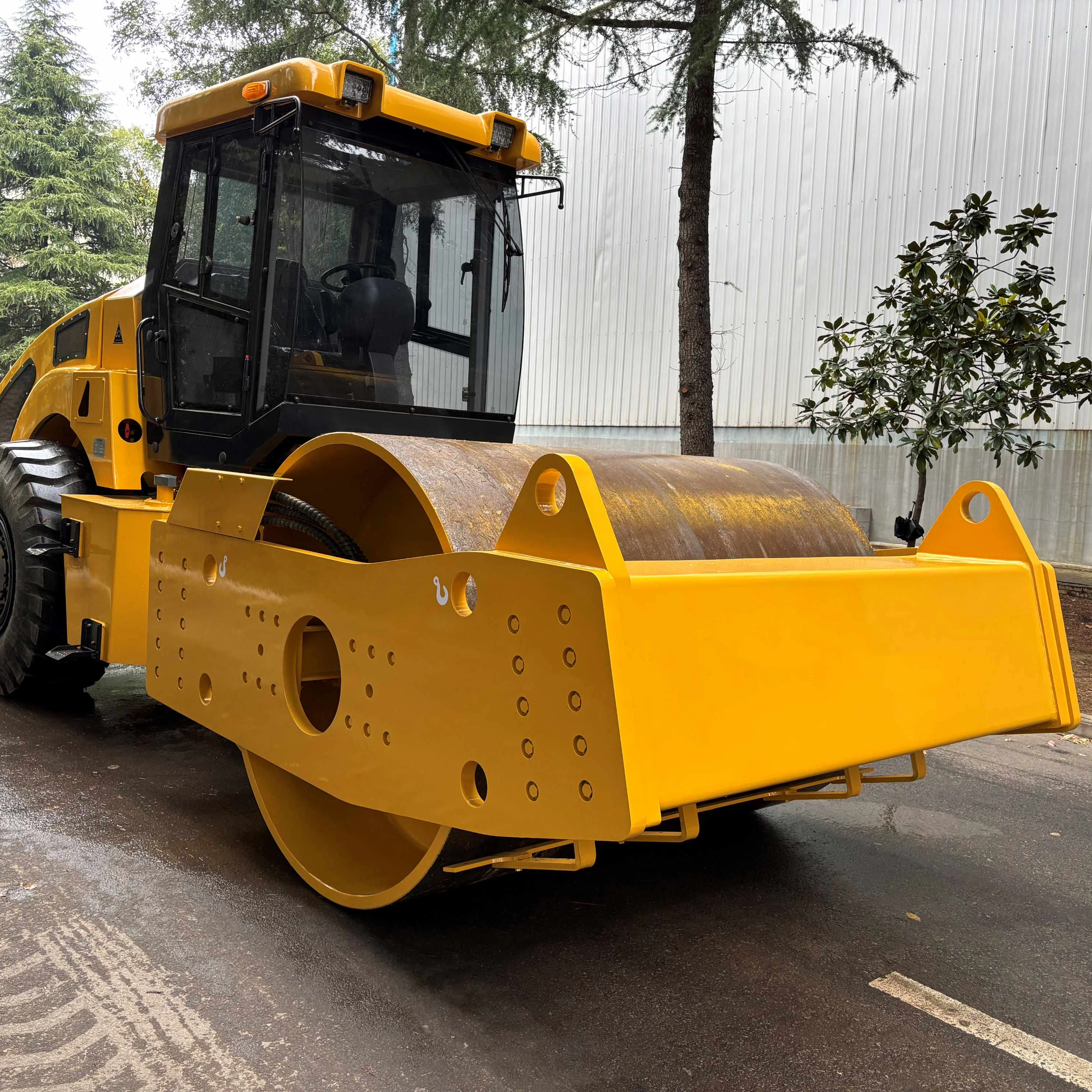 Hydraulic Walking behind vibratory roller LTS723H 23Ton 2130 drum width road roller with imported pump with cheap price