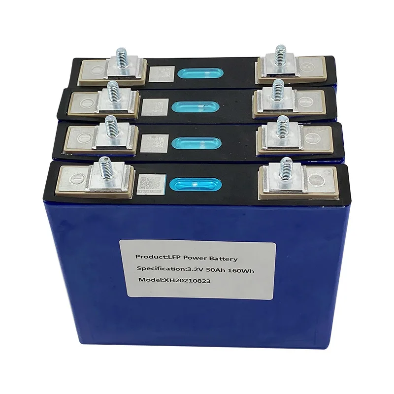 Deep Cycle Prismatic Lithium Pouch Cells 3.2v 50ah 120ah Lifepo4 Battery Cell Lithium Ion Battery Pack  LFP