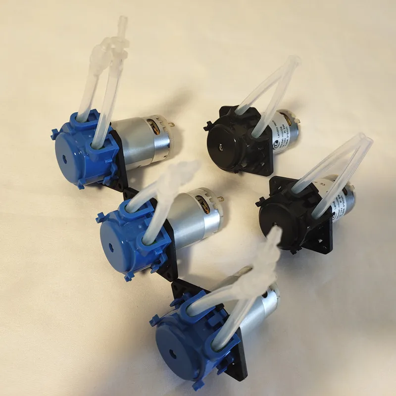 Landto 6v 12v 24v mini water pump electric peristaltic micro pumps