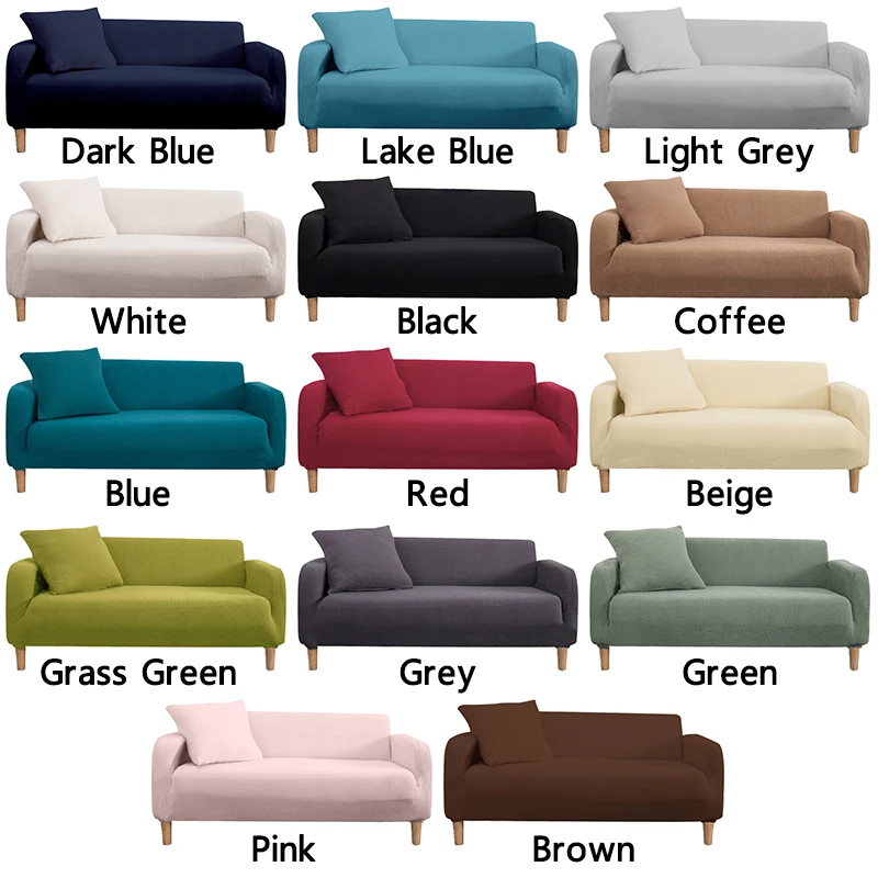 Wholesale Universal Knitted Thick Sofa Cover Single And Double Three Seat Sofa Cover Full Sofa Cushion Cover