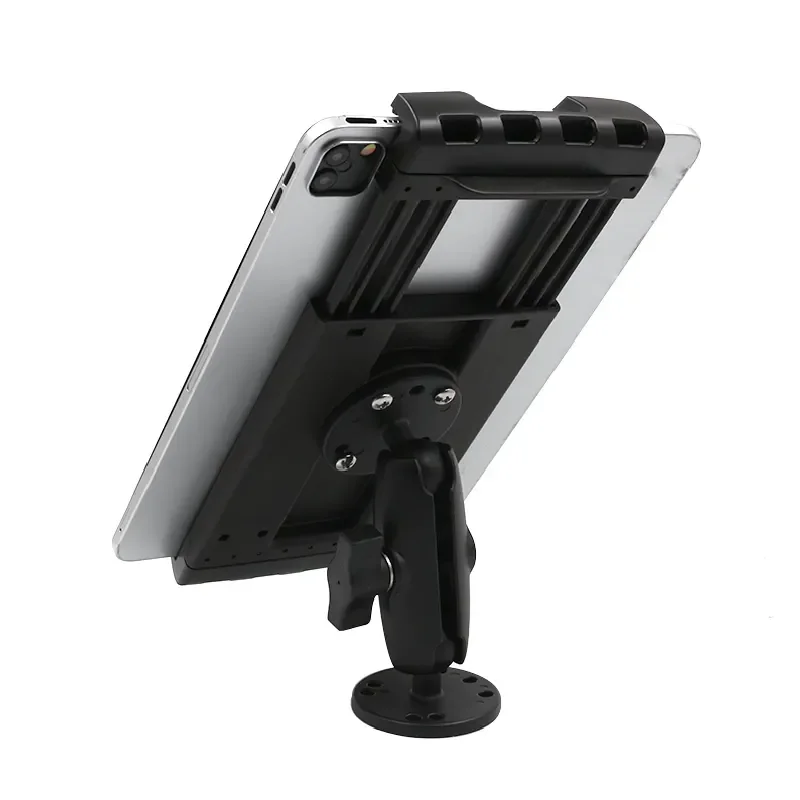 Screw mounted tablet stand adjustable socket arm mounts with vesa adapter key board holder tablet bracket mount for ipad for ram