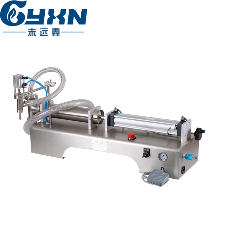 New arrival one head semi automatic bottle coconut oil laundry liquid filling machines