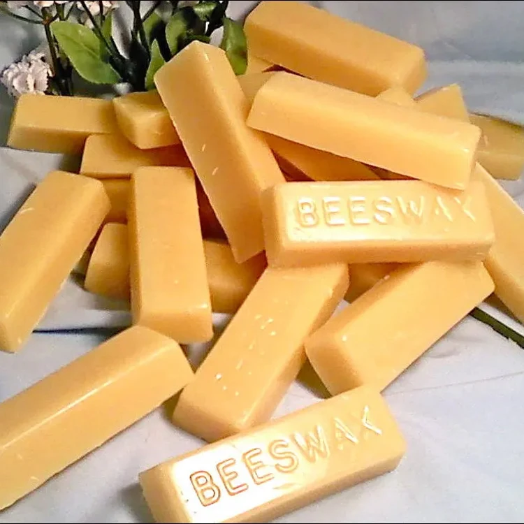 Natural Pure Bee Wax Bulk Organic Raw Yellow Certified Beeswax Blocks Price China Sale Cosmetic Grade Bee Wax for Candle Making