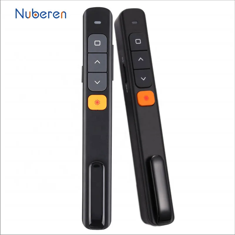 Hot Selling  USB Wireless Presenter Remote Control Red Laser Pointer For Computer Teaching