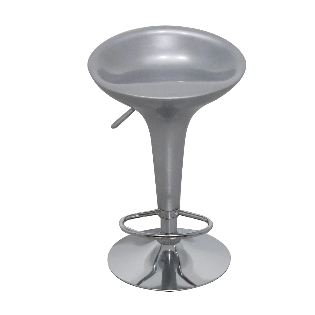 Adjustable height barstool outdoor modern metal high back plastic bar stool bar chairs