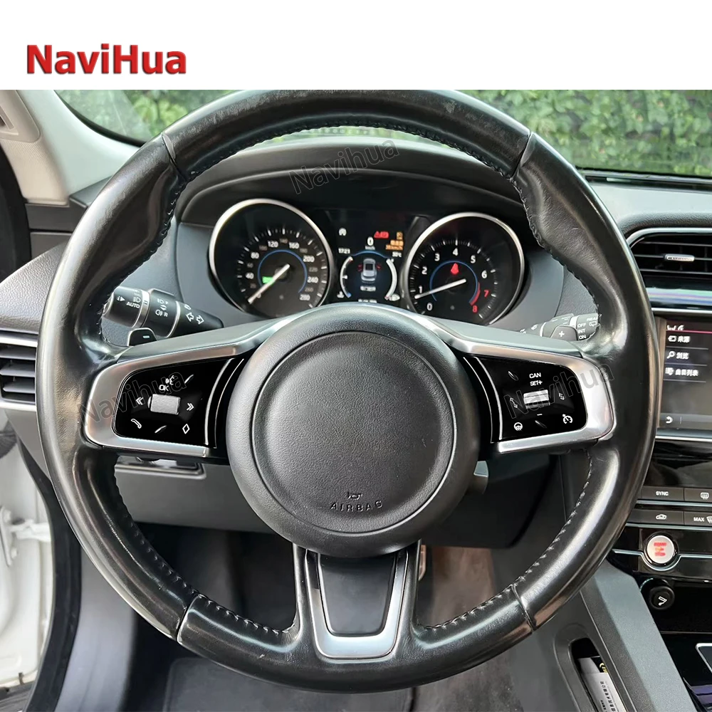 Новое обновление Navihua переключатель на руль автомобиля сенсорные кнопки для Jaguar XE XF F-pace автозапчасти аксессуары колес
