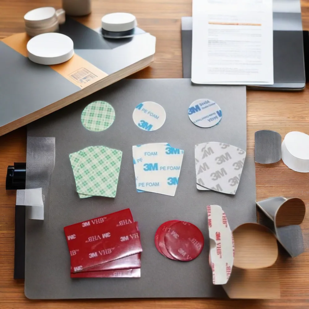 The Die Cut 3 mm Thickness Custom Clear Acrylic Foam Double Sided Adhesive Tape Circles For Strong Stick