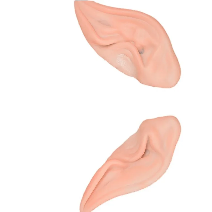 Hot Sale Halloween Decoration Anime Fairy Costume Props Cosplay Latex Elf Ears