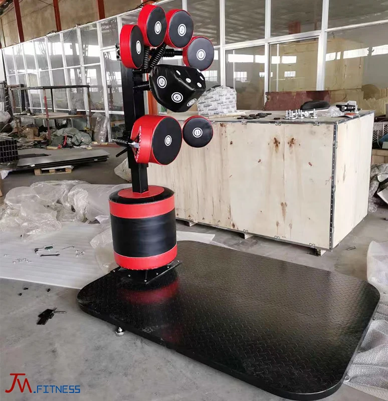 Full Standing Punching Bag Height Adjustable Training kicking master boxing punch target boxing machine With 12 Target Pads