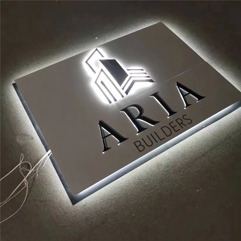 Outdoor Sign Advertising Light Box  Acrylic LED Light Box 3D Three-Dimensional Exhibition Light Box