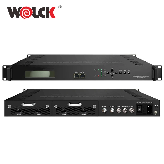 Hd dvb-c decoder dvb t hd encoder modulator