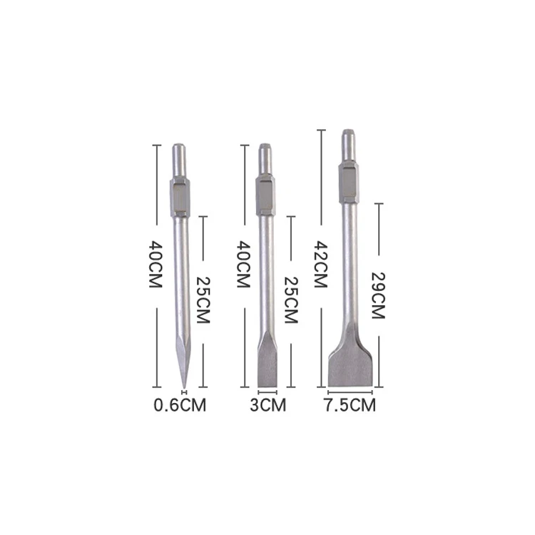 Высококачественный домкрат, долото для бетона, инструменты для разбивания бензина и электрического домкратного молотка