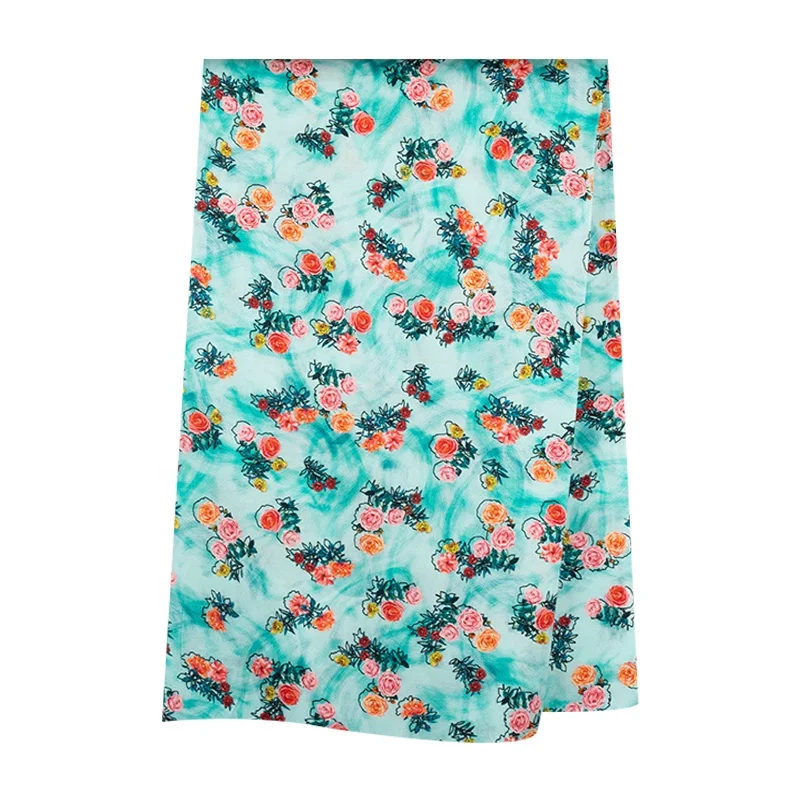 Tongyixin шелковая цифровая печать Новая Винтажная шелковая ткань для женщин платье блузки женские шелковые пижамы с принтом Халат