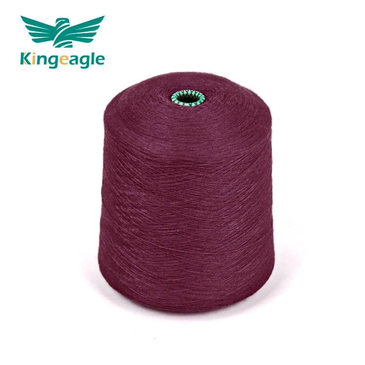 Kingeagle 2023 soft core spun yarn 28s/2 viscosa nylon yarn manufacturer for knitting