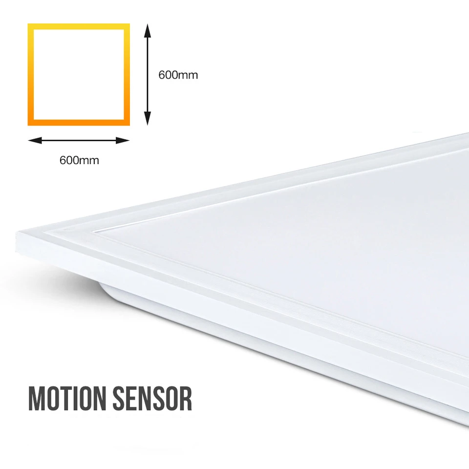 Recessed Ceiling Mounted Light 6060 Factory 36W Backlit LED Panel Fixture with Dimming Radar Sensor