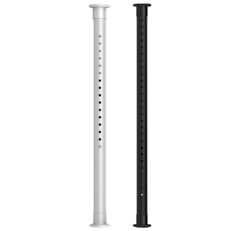 Made in China, 0.5-3.1m stainless steel retractable shower curtain rod, non perforated bedroom curtain rod