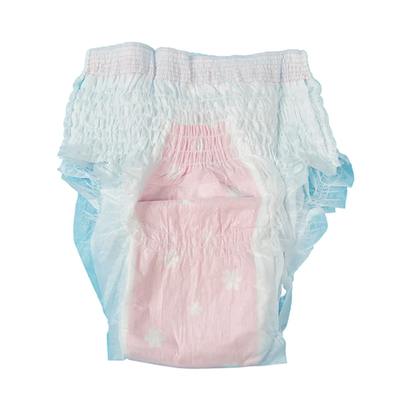 hot sale wholesale lower price oem thick feel free unisex adult diaper pants high absorbent good quality ecological adult diaper