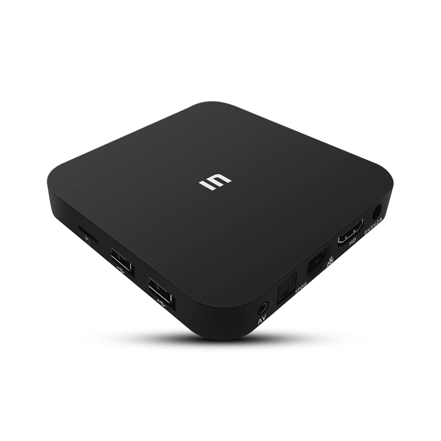 Junuo Factory Set-top Box U1 Android 12 Quad Core 4K Black Android Tv Box S905W DDR3 1+8GB
