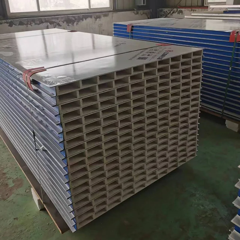 Factory Price Building Panel Structural Insulated Panels 115mm-311mm MGO Board Hollow Sandwich Panel