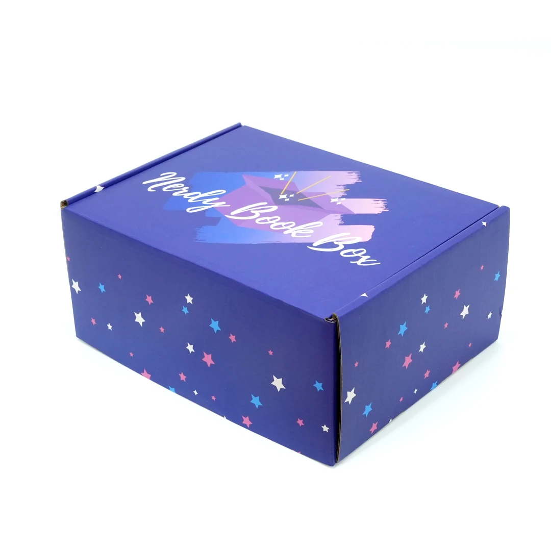 Shanghai Factory Custom High-Quality Paper Box Paper Packaging Folding Corrugated Board Box for Shoes with Design and Brand