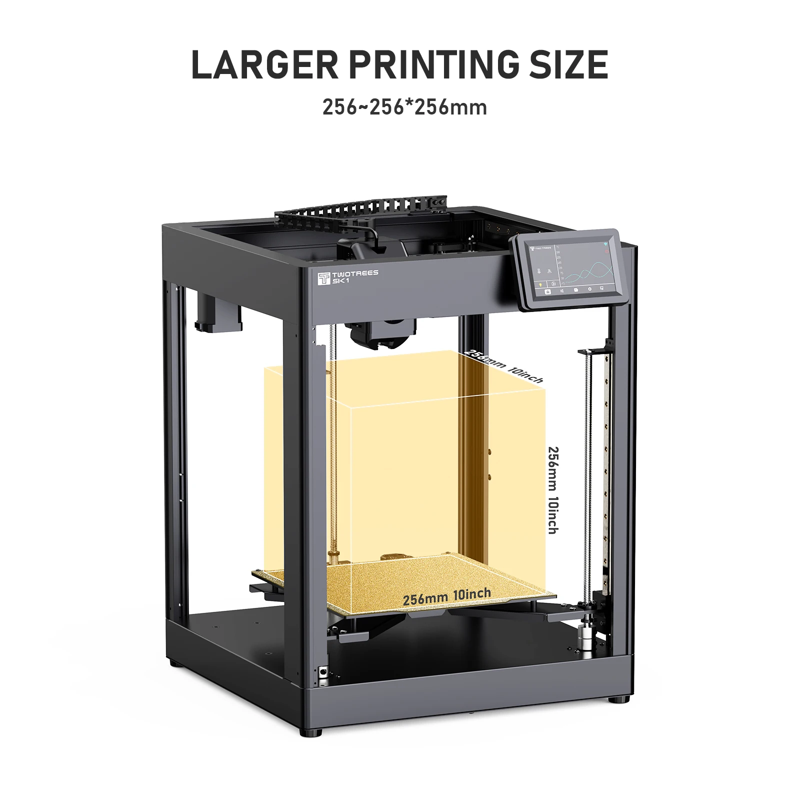 TWOTREES-SK1 Smart Klipper 3D Printer New Generation of 700mm/s High-Speed Desktop CoreXY& Klipper FDM 3D Printers for Beginners