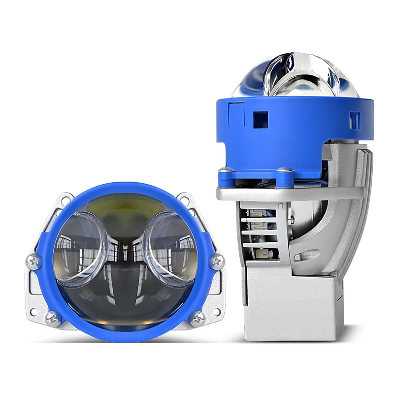 Xenplus New P60 Bi Projector Laser LED Headlight 3.0 Inch 12V 50W Low Beam 70W High Beam 8000lm Built-in Driver Ip68