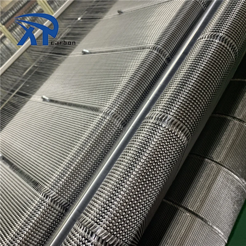 Hot Sale Colorful High Quality Hybrid Mixed Jacquard Carbon Glass Fiber Cloth