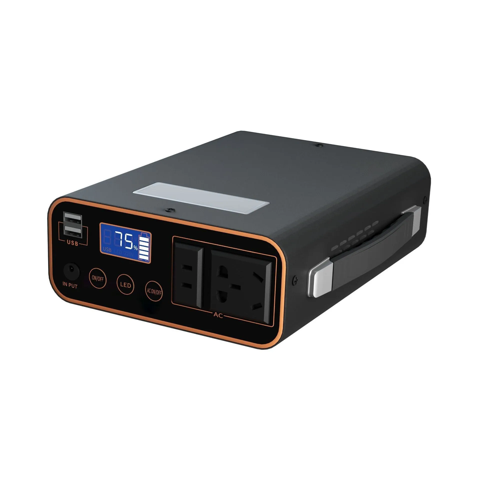 2024 New Portable Outdoor Power Bank 220V Large Capacity 300W Household Power Outage Laptop Emergency Battery Energy