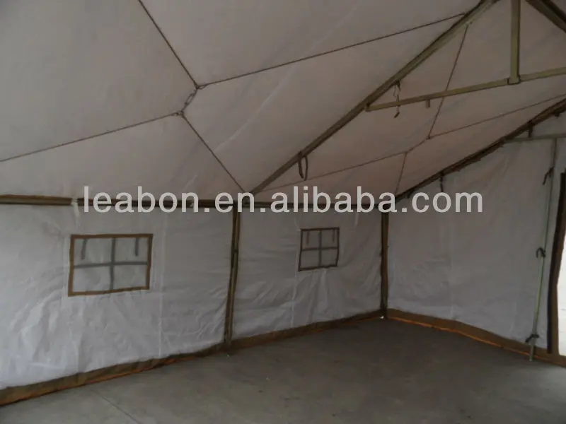 Outdoor Customized Temporary Disaster Relief  heat insulation canvas Tent Medical Isolation Emergency Rescue Tent