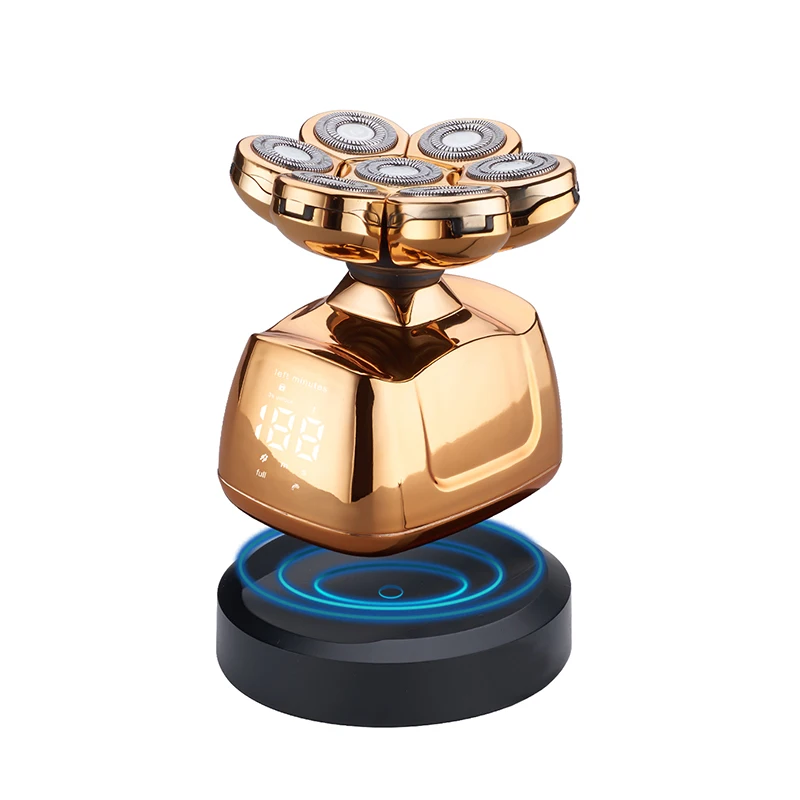 LiLiPRO Wireless charge rechargeable wet and dry nose hair beard rotary shaver