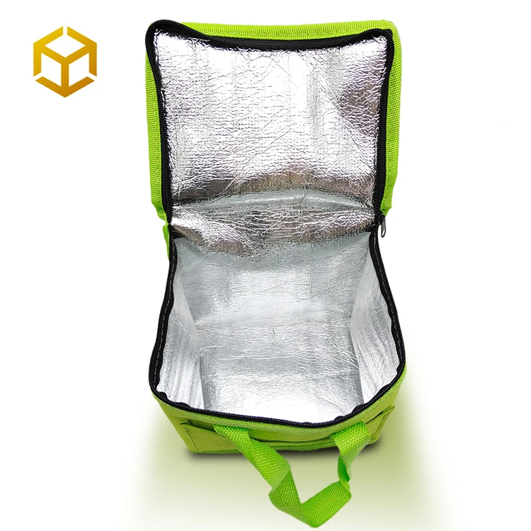 
China factory Ice Tyvek Folding Personal V Cool Tarpaulin Freezable large custom thermal lunch cooler bag 