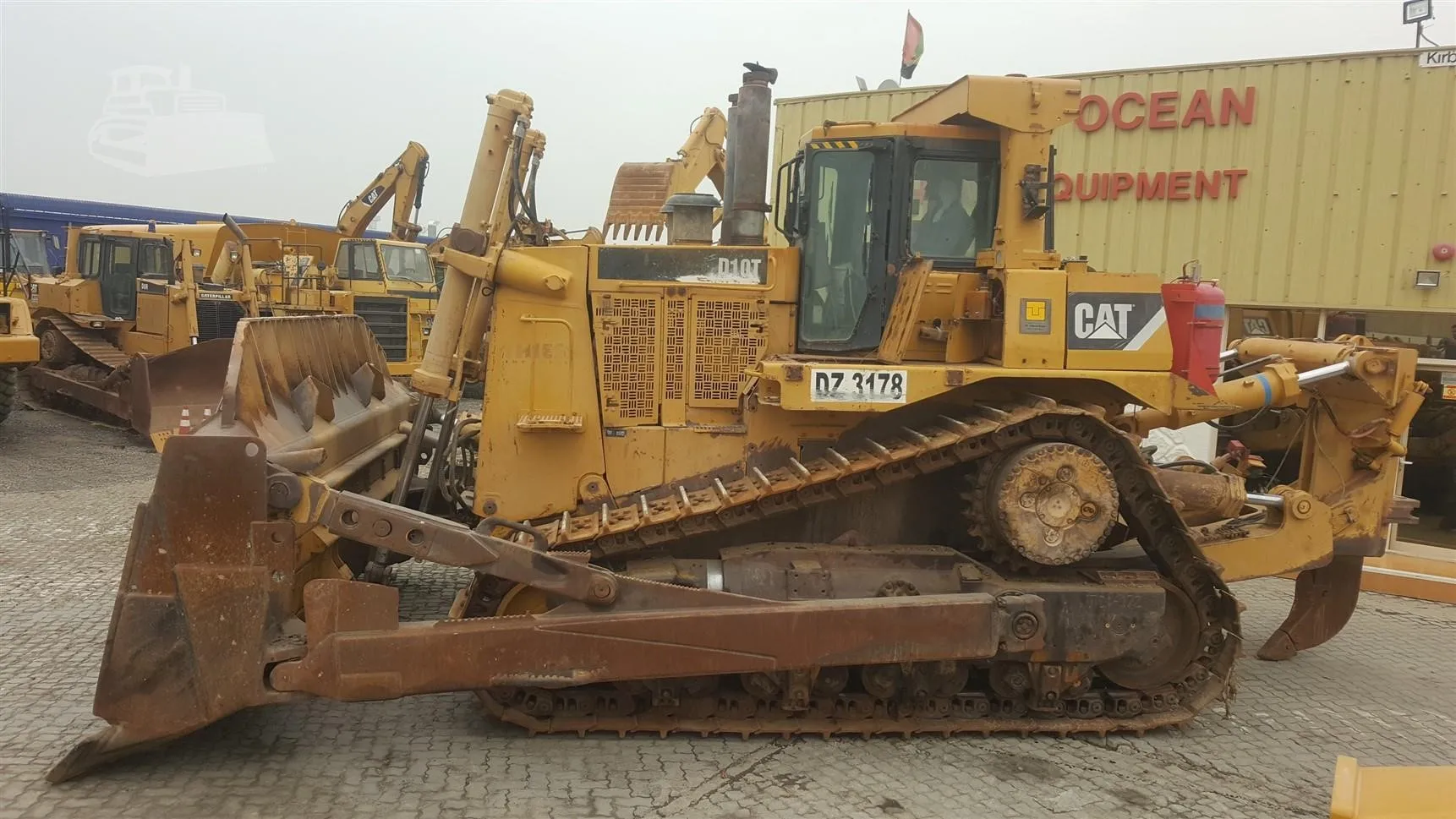 Дешевый гусеничный бульдозер Cat D10T /d10K/d10N использованный d5/d6/d7/d8/D9 с хорошим рабочим состоянием