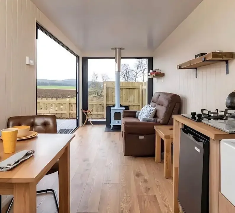 Prefab maritime container office 20ft 40ft as real estate house prices deluxe home prefabricated building for sale