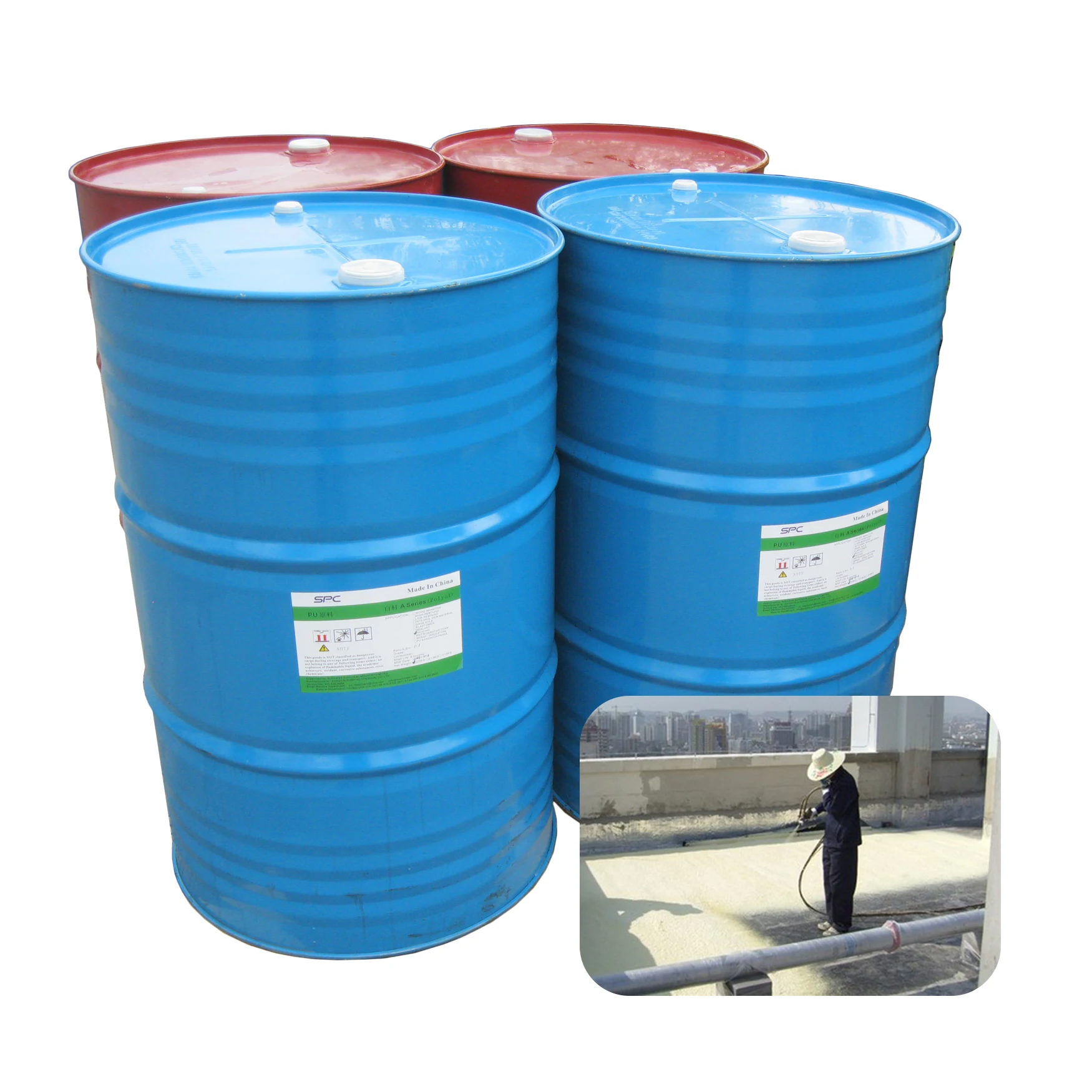 Spray Polyurea Elastomer Coating Material Polyurea Paint Waterproof Spray Coating Factory Price