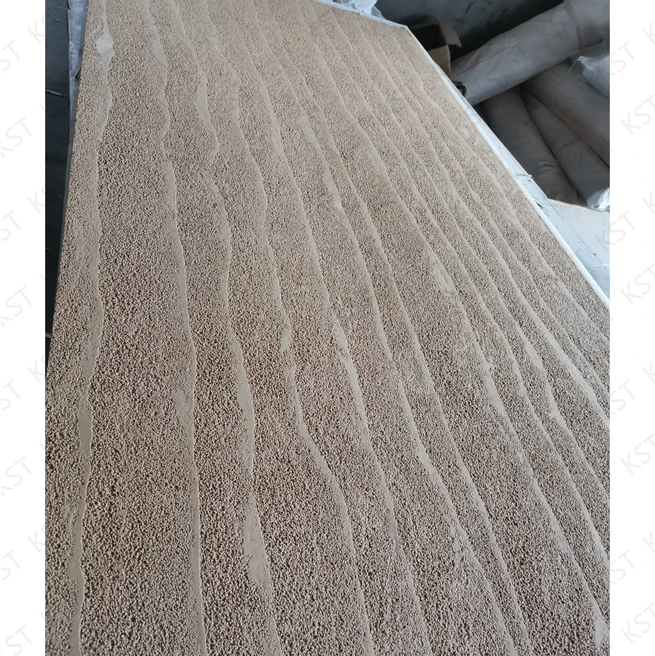 Clay wall Cladding bendable Sheet Modified Clay rough granite cladding material flexible stone tile
