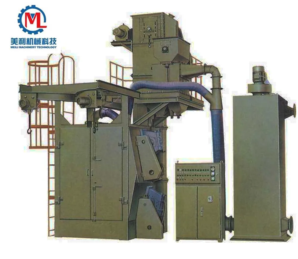 Q37 Rims and Brake Pad Hook Type Shot Blasting Machine