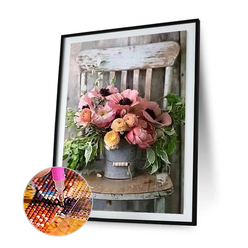 Wholesale custom DIY 5D diamond paintingkit   wall art diamond mosaic