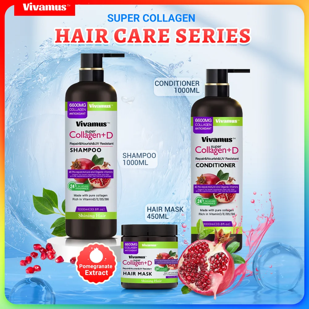 Customized Logo Pomegranate Fruit Extract Nourishing  Hair Care