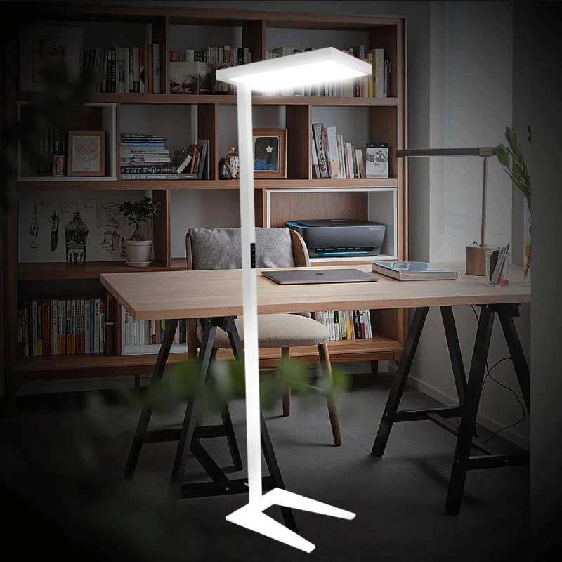 Touch Control 3000K-5000K office Bedroom Living Room eye protection LED Floor Lamps 3 Color Temperatures modern Standing Lamp